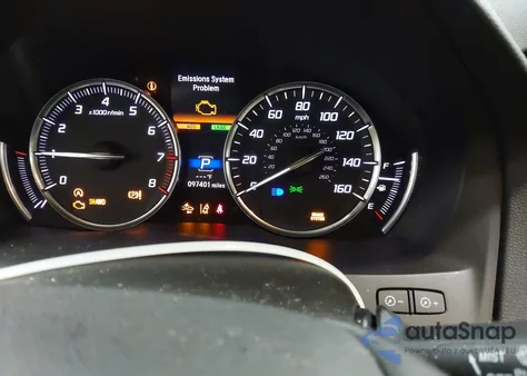 2017 Acura Mdx Advance Package z USA, uszkodzony, nr VIN 5FRYD4H81HB037417